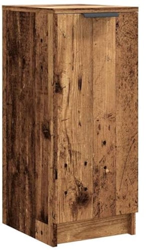 vidaXL Schuhschrank Altholz-Optik 29,5x35x70 cm Holzwerkstoff, Schuhaufbewahrung, Schuhregal, Lagerschrank Schuhe, Schuhorganizer, Schuhständer