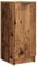 vidaXL Schuhschrank Altholz-Optik 29,5x35x70 cm Holzwerkstoff, Schuhaufbewahrung, Schuhregal, Lagerschrank Schuhe, Schuhorganizer, Schuhständer