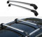 FQYZJDCZ Dachgepäckträger Querträger für Mazda CX-30 2020-2023, Auto Dachgepäckträger Querträger Dachreling Schienen Träger Halter Zubehör,C-Silver Black