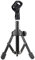 Juroupi Juroupi Microphone Tripod Desk Foldable Mini Microphone Stand with Mic Clamp/Holder for Meetings Lectures Speaking