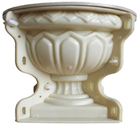 Molde para macetas de hormigón y arcilla, molde grande de plástico para macetas de suculentas y epoxi