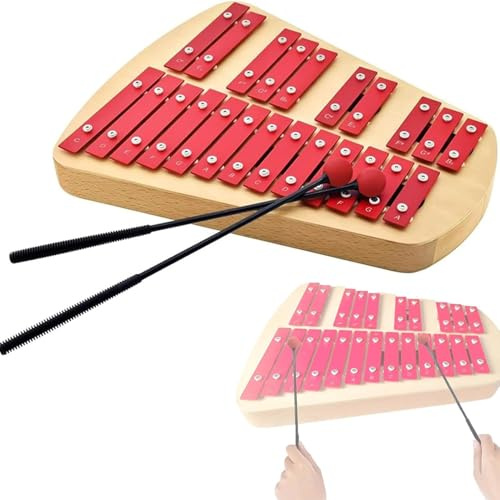 Professionelles Xylophon mit Schlägeln, klare Klangqualität, für erwachsene Anfänger
