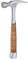 PICARD Ganzstahl-Rip-Hammer Nr. 795 geraut 1000g | Amerikanische Form | Magnetischer Nagelhalter | Ergonomischer Ledergriff | Korrosionsgeschützt | Effizientes Design | Made in Germany seit 1857