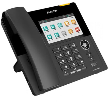 Alcatel Temporis IP901G Schnurgebundenes Telefon, VoIP DECT Repeater Touch-Farbdisplay Schwarz, ATL1415551