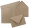 20x Faltkarten Set mit Briefumschlägen DIN A6 / C6 - Cappuccino (Braun) - 14,8 x 10,5 cm (105 x 148) - Doppelkarten Set - Serie FarbenFroh
