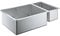GROHE 31575SD0 | K700 Undermount Sink 1.5 Bowl | Stainless Steel