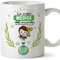 MUGFFINS Médica Tazas Originales de café y Desayuno para Regalar a Trabajadores Profesionales - La Mejor Médica del Mundo - Cerámica 350 ml
