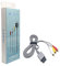 WICAREYO Cavo AV esteso da 10 piedi audio video AV RCA TV cavo composito per console Wii Wii U