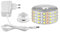 AIMENGTE Led Strip mit Bewegungsmelder & Netzteil,Wasserdichte Hochwertige LED Leiste Bänder Beleuchtung Perfekt für Küche, unter Schrank,Treppe (1M, Weiß)