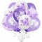 Yunchu Online 16 Stück Lila Schmetterling Ballons - Boho Party Dekoration für Mädchen Geburtstag, Baby Shower & Hochzeit