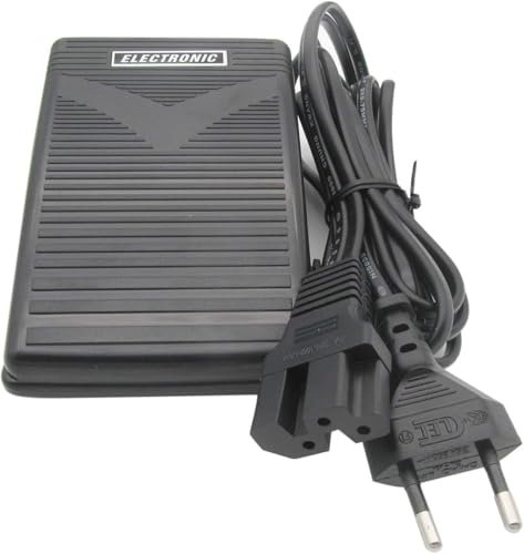 Fußanlasser/Fußpedal für: Pfaff, Singer, Viking, Huskylock, Juki, uvm. Nähmaschinen - 220V - Elektronisch