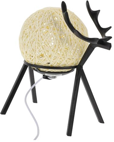 Cabilock Usb Wiederaufladbare -nachtlampe Rattan Tischlampe Klein für Schlafzimmer