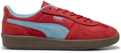 PUMA Mens Palermo Shoes, For All Time Red/Aqua, 6 UK
