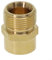 M22 auf G 3/8 weiblicher Messingadapter, geeignet für Schnellanschluss für Hochdruckreiniger und Schläuche
