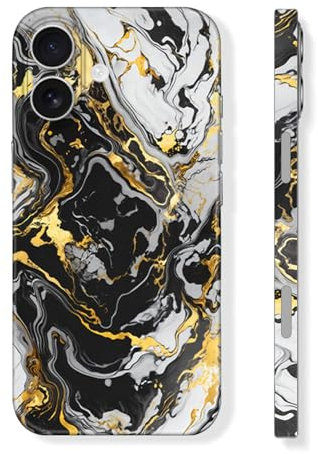 Skin Wrap for iPhone 16/16 Plus/16 Pro/16 Pro Max, Protective Film Vinyl Decal Stickers Cover for Phone Back, Camera, Frame (for 16)