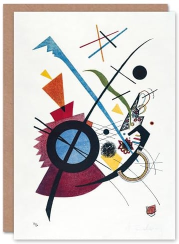 Artery8 Wassily Kandinsky Art Card Violet Abstract Painting