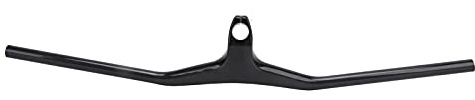YIZISECCE Integrierter Carbon-Lenker für Mountainbike, 800 mm Breite, 100 mm Vorbau, 3K-Glanzlackierung, leichter Rennrad-Lenker, ergonomisches Design für komfortables Fahren