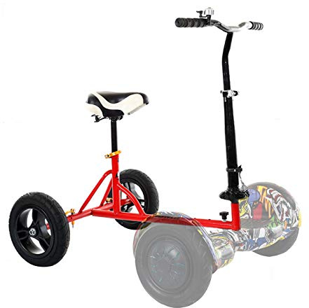 Hoverboard Sitzbefestigung Go-Kart Umbauset - Bequemer Sitz für Elektroroller - Einfache Installation für lustige Fahrten