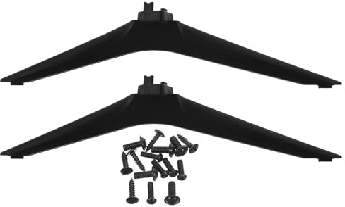 TOBBOMEY 2pcs TV Stand Replacement Legs Compatible with Hisense TV 60/65in Flat Screen Mount Stand Base Support Feet for Living Room Bedroom