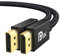 IVANKY - DisplayPort 1.4 Cable, 8K, 2m (8K@60Hz, 4K@144Hz, 1080P@240Hz), Supports HBR3, 6.4Gbps, HDCP 2.2, HDR, Compatible with Gaming Monitors, TV, PC, Laptop and More