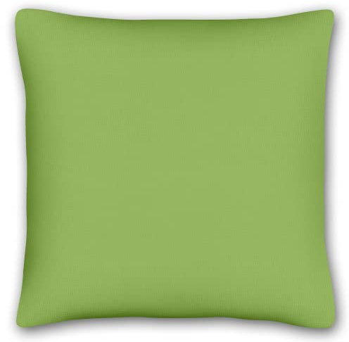 KiGATEX Kissenbezug für Dekokissen, Oliv, 40x40cm, 100% Baumwolle | Weiche Kissenhülle für Sofa, Bett und Wohnbereich, pflegeleicht waschbar, langlebig und vielseitig kombinierbar