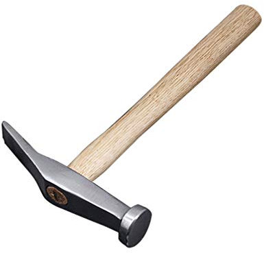 Healifty Schuster Leder Arbeitsschuh Reparatur Hämmer Schuhmacher Werkzeuge für Sattler Taschenbuch Schuhe Verwenden (Weiß)