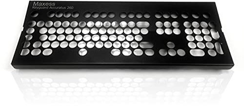 Accuratus 260 Keyguard - Black Metal Keyguard for Accuratus 260 Keyboards
