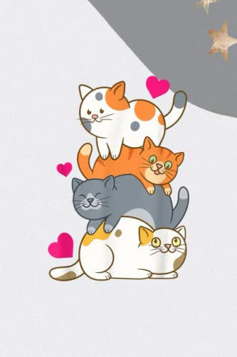 Blush Notes: Cute Cats Love Anime Kawaii Cat Lover