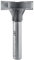 ENT 17830 T-Nutfräser für Regalsysteme HW, Schaft (S) 8 mm, Durchmesser (D1) 30 mm, (NL2) 8 mm, mit Rundungsprofil, für Haken und Winkel