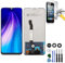 Mobilevie Pantalla para Xiaomi Redmi Note 8 Negro: Cristal táctil + OLED Original Listo para Montar sin chasis