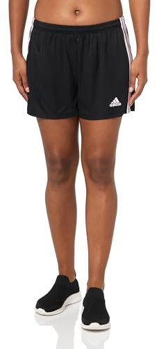 Adidas Run It 3-Streifen Short SMU W, Schwarz/Transparentes Pink, XL