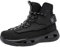 LARNMERN Zapatos de Seguridad para Hombre Amortiguación Cómodo Botas de Seguridad Punta de Acero Moda Zapatillas de Seguridad Ligeras Respirable(Negro,42EU)