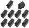HSEAMALL 10PCS Wippschalter 2 Pin ON-OFF Schalter SPST 2 Position Snap-in Boot Kippschalter 16A/250V 20A/125V AC