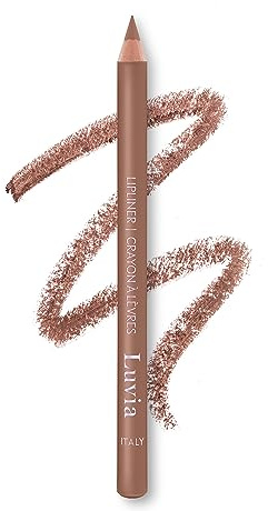 Luvia Cosmetics Lipliner – präziser Lippenkonturenstift, hohe Deckkraft, Langanhaltend, Vegane Formel, Farbton: Spiced Toffee