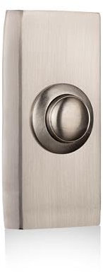 Wired Surface Mounted Bell Push B/Nickel