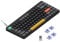 Nuphy Air75 v2 QMK/VIA Mechanical Keyboard, 75% Low Profile Wireless Keyboard, Bluetooth 5.1, 2.4GHz and Wired Connection, Compatible with Windows and Mac OS - Basalt Black Switch Wisteria