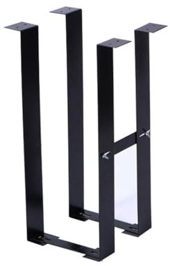 NATHA 1 Set Untertisch-PC-Halterung für ComputergehäUse, Computer-Mainframe-AufhäNger, Host-Box, StäNder, Halterung, Rack, Schwarz