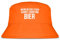 Prozente Momente Bring Mir Bier Fischerhut | Anglerhut | Sonnenhut | Sommer | Party | Lustige Sprüche | OneSize | Malle | hochwertig | Orange