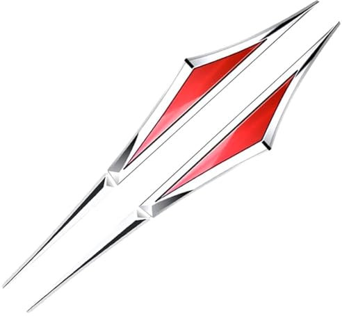 2 Pcs Auto Abzeichen Logo Aufkleber für KIA EV6 / GT/GT Line, Auto-Emblem Logo Aufkleber für Lenkrad Zubehör/Motorhaube Vorne und Hinten Kühlergrill Front Motorhaube,D