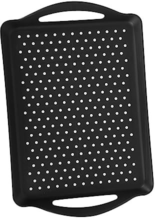 GREENADSCAPE 1Stk Tablett anzuchtschalen Kunststoff bauchläden brotbacktöpfe Gericht tabelett Dosenöffner elektrisch Multi-Fach Antenne Obstteller Tortenplatte Brotfach Speicherhalter Black