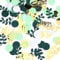 Sage Green 40th Happy Birthday Cake Confetti, 40th Table Decorations Confetti, Gold Birthday Cake Confetti, Green Gold Foil Confetti Decorations for Birthday Party Anniversary Wedding, 100 Pcs