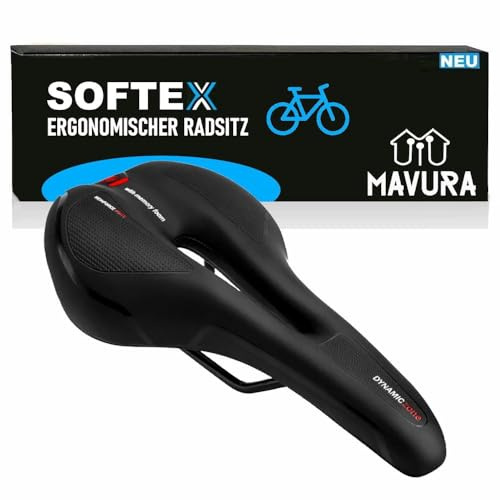 Softex Fahrradsattel Fahrrad Sattel Fahrradsitz Gel Memory-Schaum