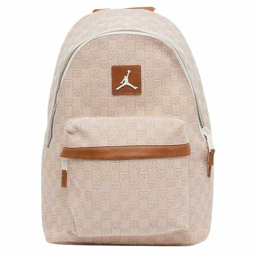 NIKE Casual Backpack Monogram Mini 7A0761 W3Z Beige - Brand EAN: 0196923021045