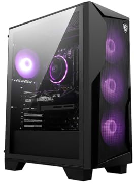 MSI Codex R2 Gaming Desktop: Intel Core i7-14700F, Geforce RTX 5060Ti 8G, 32GB DDR5, 2TB M.2 NVMe SSD, 650W 80+ Gold PSU, WiFi 7, Windows 11 Home: B14NVM7-438US