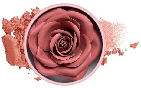 ETUCYNG Face Blushes,Natural Blush | 3D Rose Petal Long-Lasting Lightweight Buildable Rouge Blusher for Cheek Women Girls Parties Gathering Events