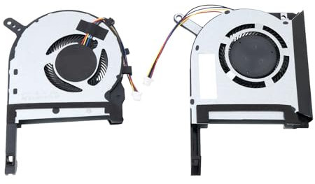 VGOL 1 Paire de Ventilateurs de Refroidissement CPU + GPU Compatible avec ASUS TUF FX505DT FX505 FX505DD FX95 FX705DU FX705DD FX705DT FX95G FX86 ZX86