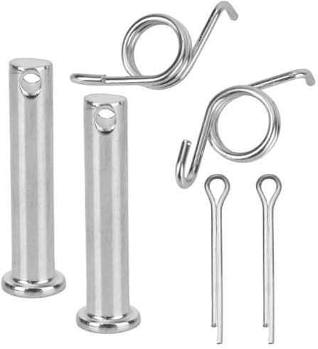 BOXOB Lot de 6 ressorts de repose-pieds pour moto - Boulons de montage et ressort robustes pour XR50 XR70 XR80R XR100R CRF50 CRF70 CRF70F CRF80 CRF80F CRF100F KLX110 - Dirt bike 50 cc, 70 cc, 90 cc