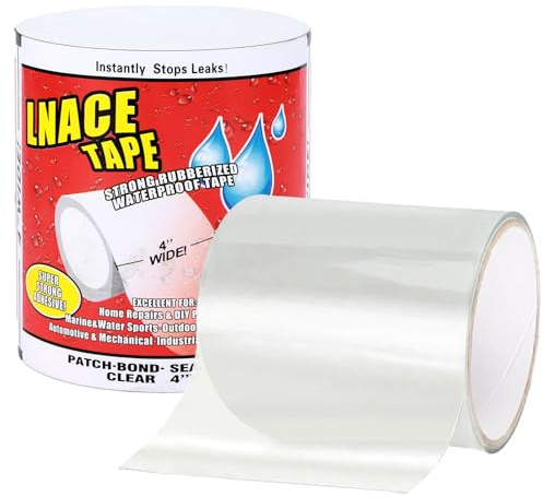 HO-SFSM Reparatur Klebeband, Pool Reparaturset, 10x150cm PVC Reparatur Klebeband Allzweck for Schnelles Stoppen Bei Undichten Stellen