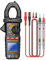 Bomefoi Digital Clamp Meter | Current Tester - 6000 Counts Multifunctional Clamp Meter with Flashlight Backlight for DC/AC Voltage Capacitance Resistance Temperature