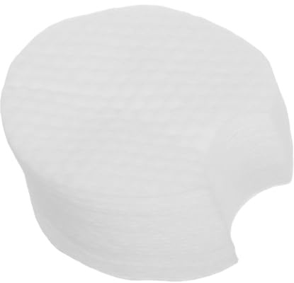 TOYZFRIENDY 300 Stück Gesichtsreinigungspads mit Notch Sanfte Peeling-pads zur Effektiven Make-up-entfernung und Tiefenwirksamen Porenreinigung Geeignet für Hauttypen Wiederverwendbare
